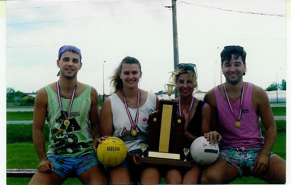 Coed 4's Sand Volleyball Champions